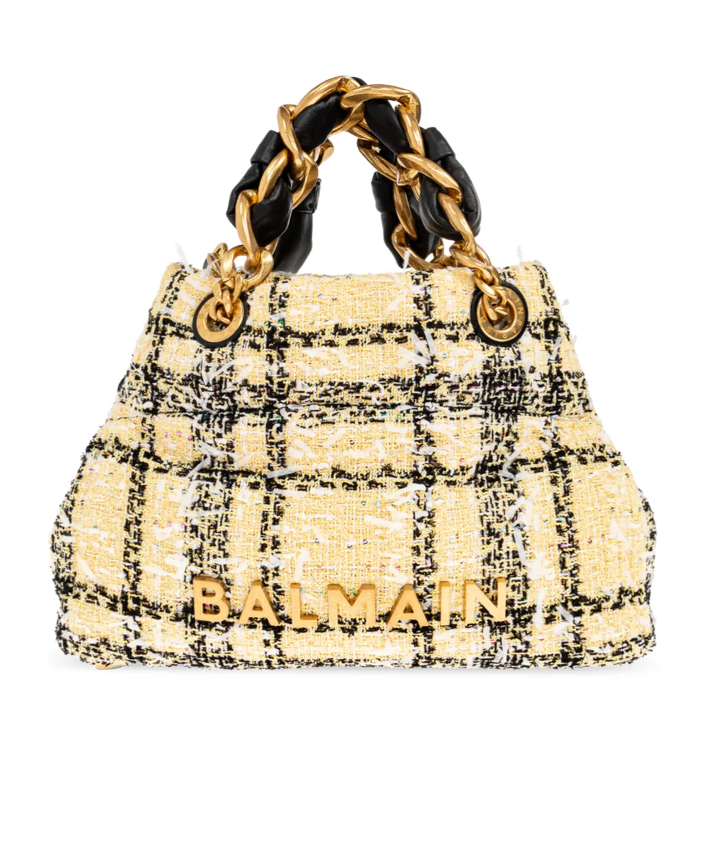 Balmain Soft Cabas Small Shopping Bag