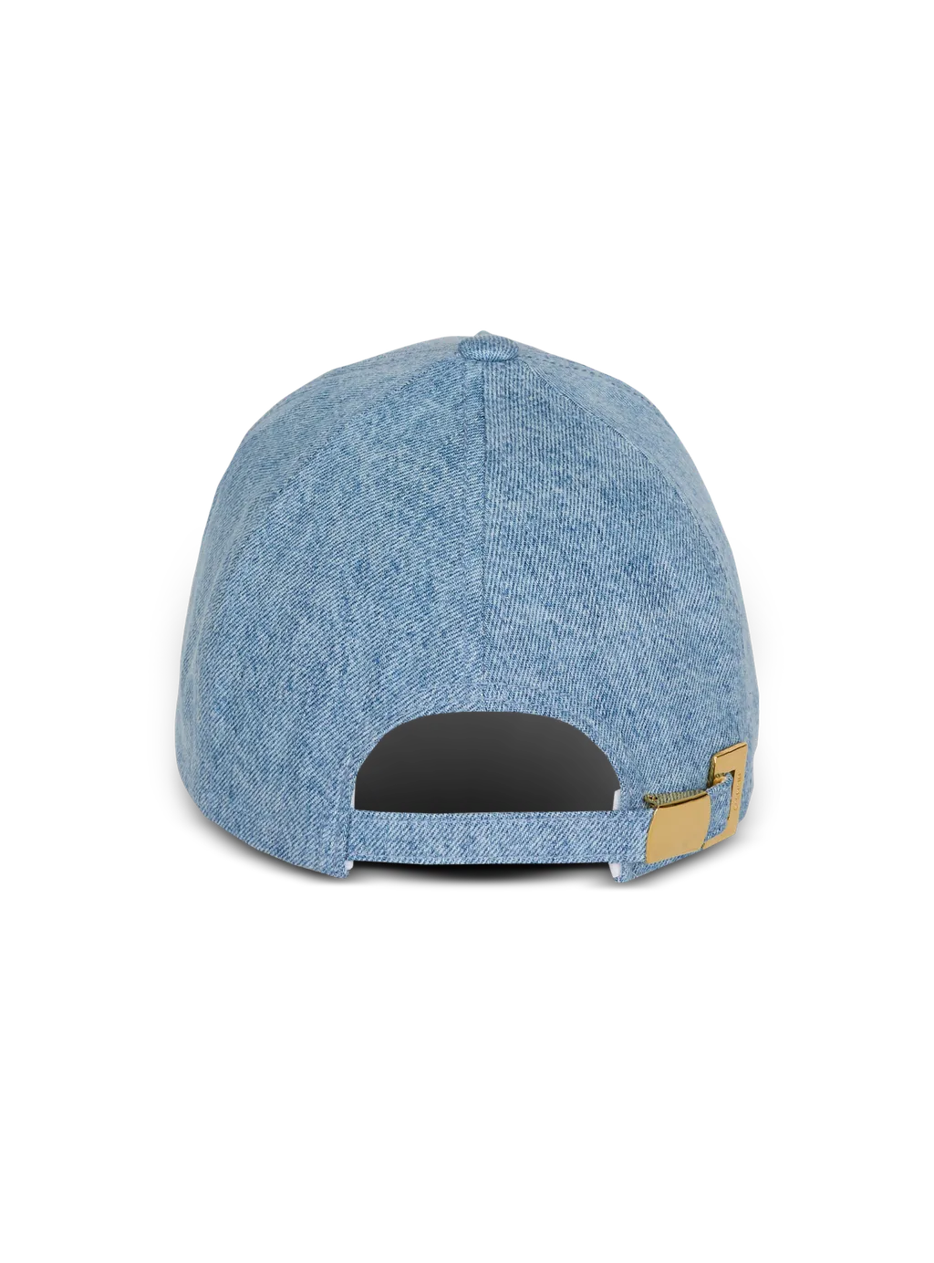 Balmain Logo Detailed Denim Cap