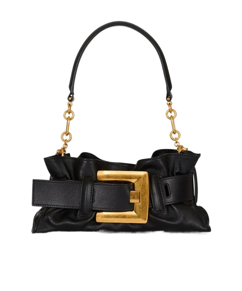 Mini Anthem Shoulder Bag In Calfskin Leather