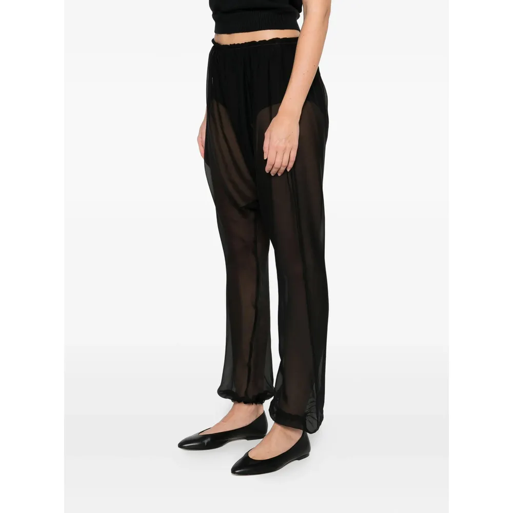 Silk Palazzo Trousers