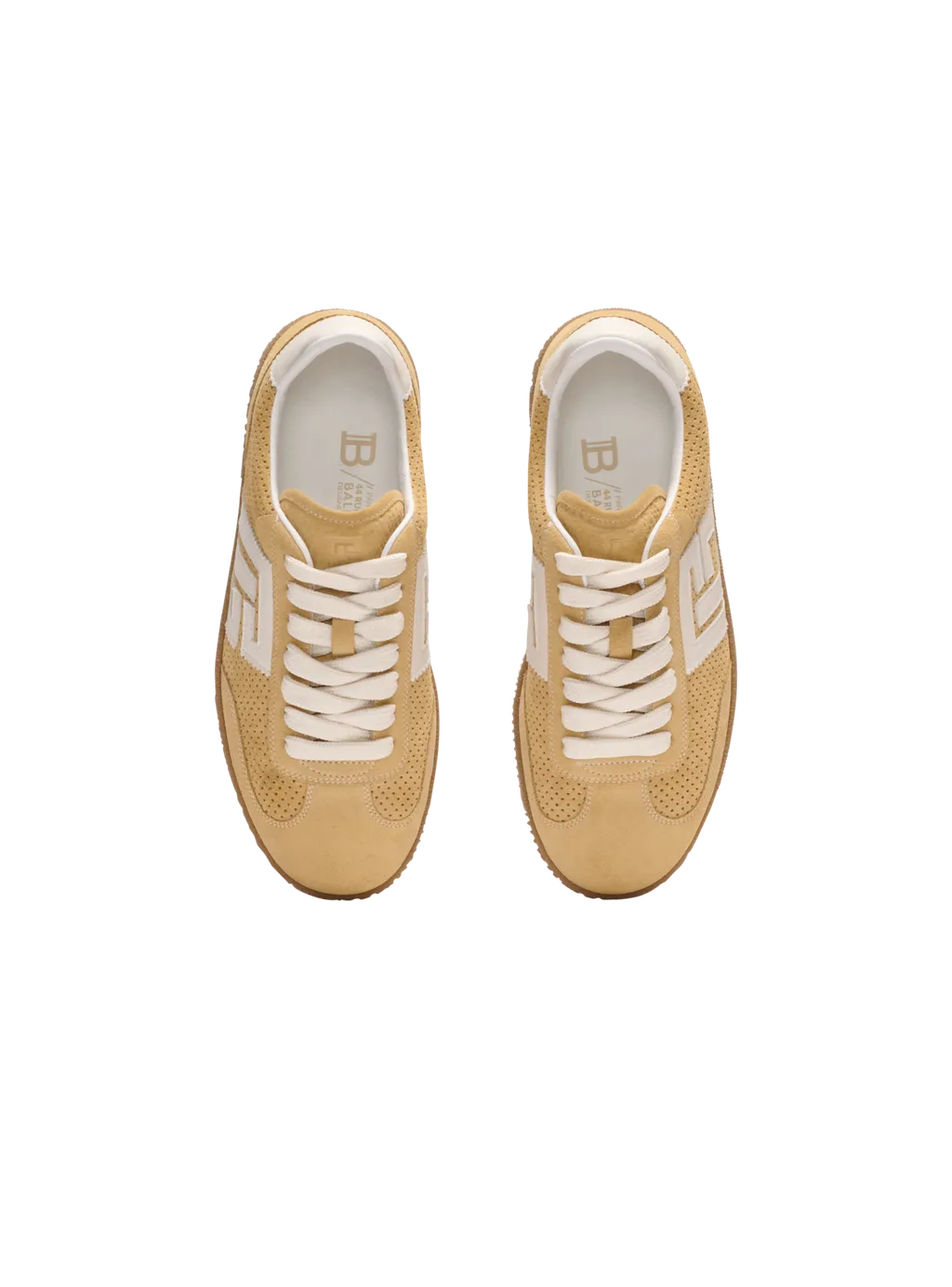 Suede Balmain Swan Trainers