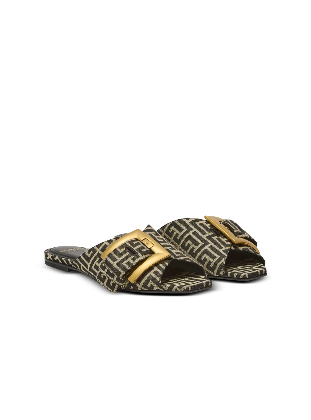 Flat Monogram Jacquard Anthem Sandals