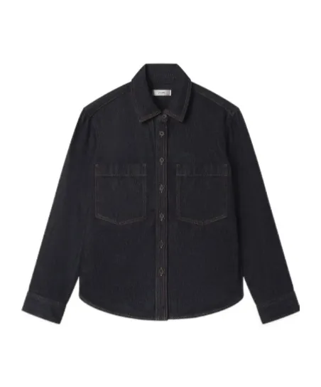 Frame Long Sleeved Classic Denim Shirt