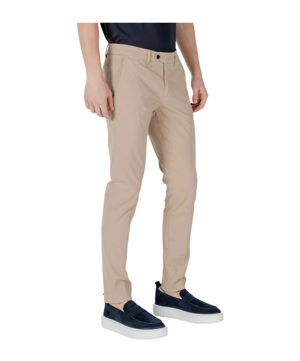 Casual Pants With Belt Loops