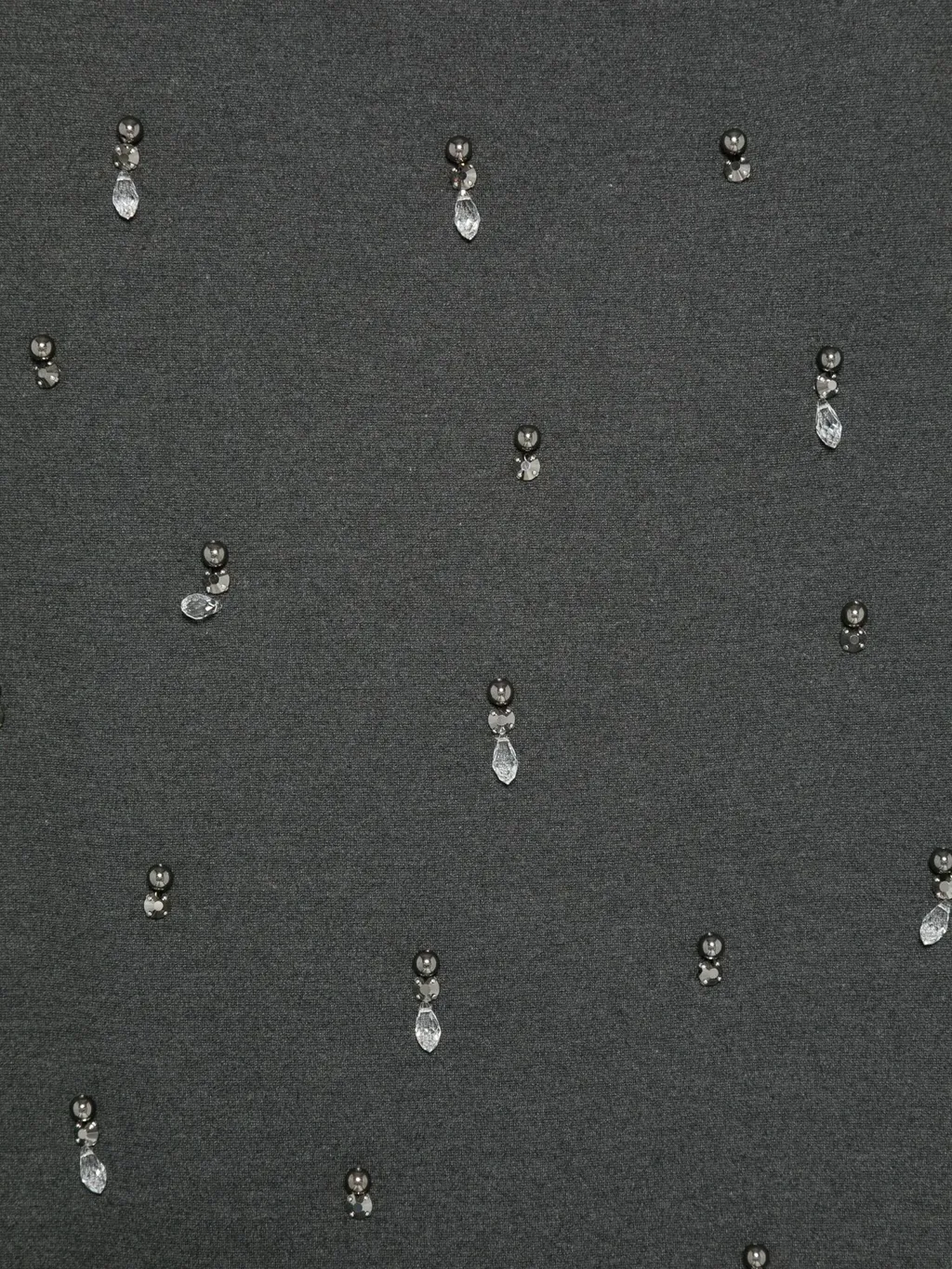Rhinestone-Embellished Skirt