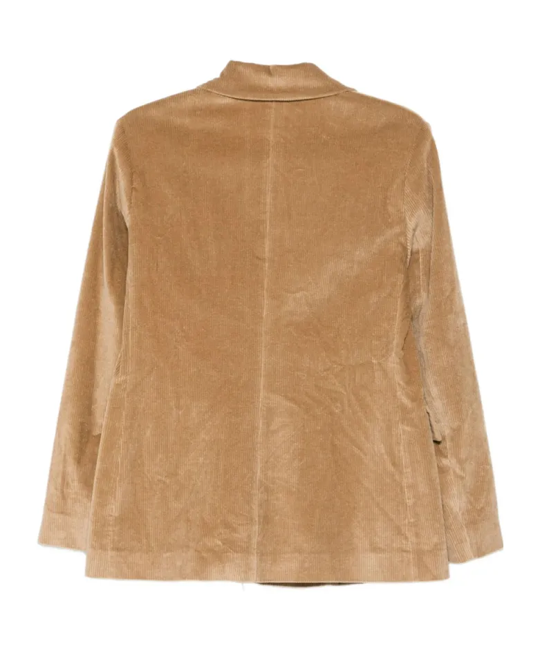 Double-Breasted Long Sleeve Suit Jacket