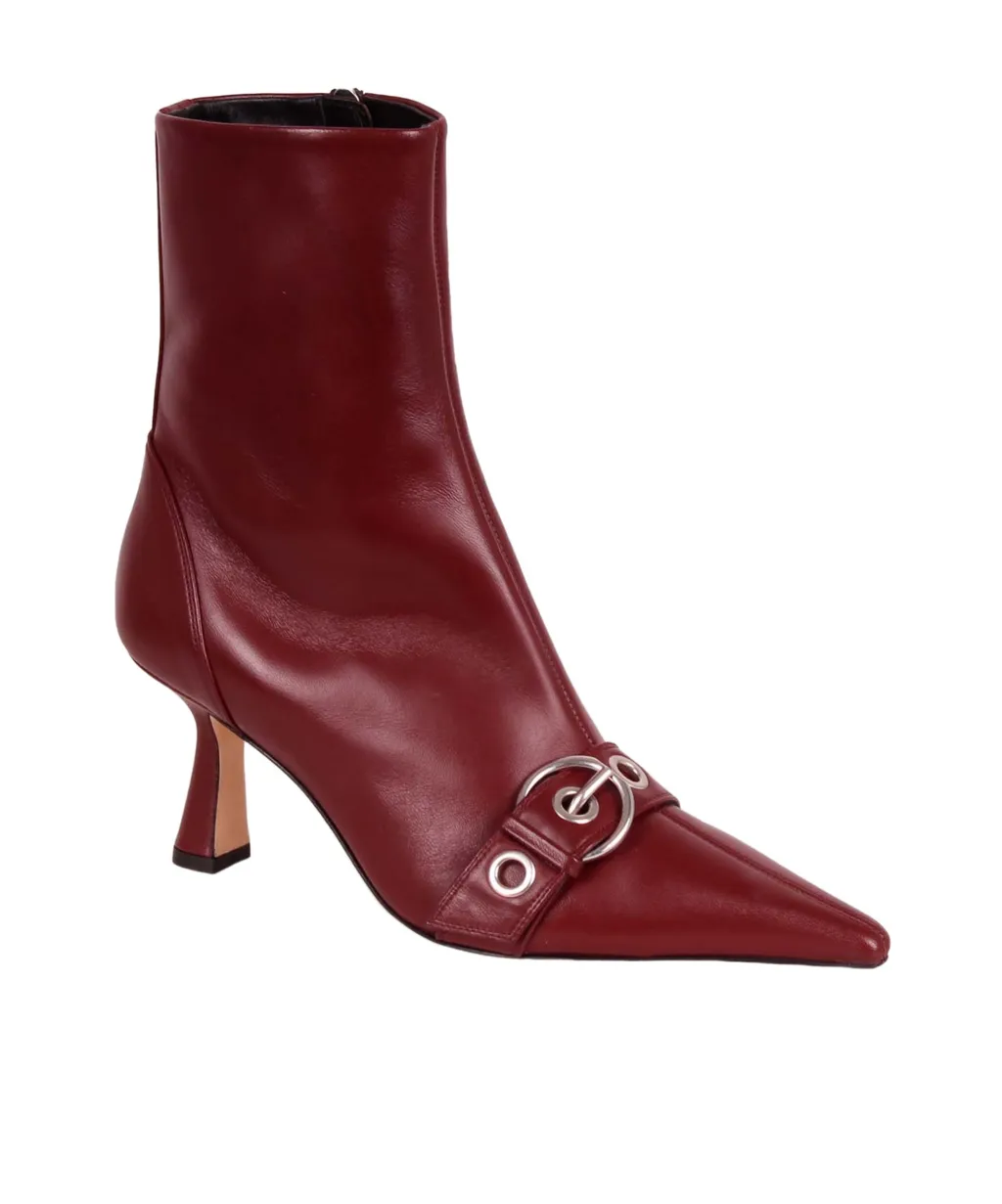 Aeyde Halima Buckle Detail Boots