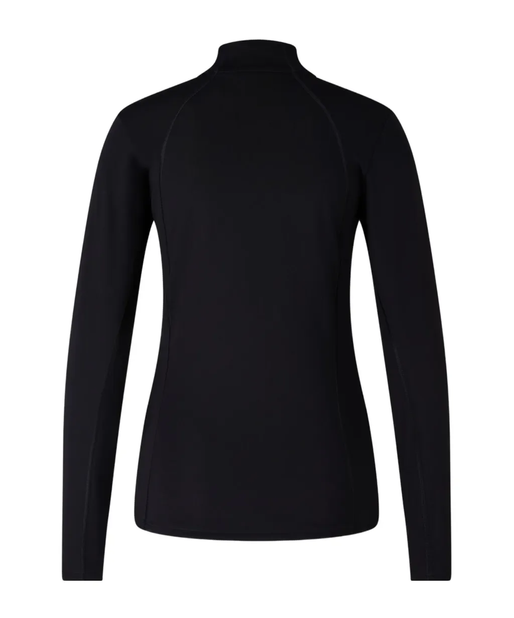 High-Neck Zip-Up Top