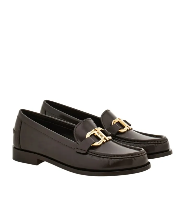 Moccasin With Gancini Ornament