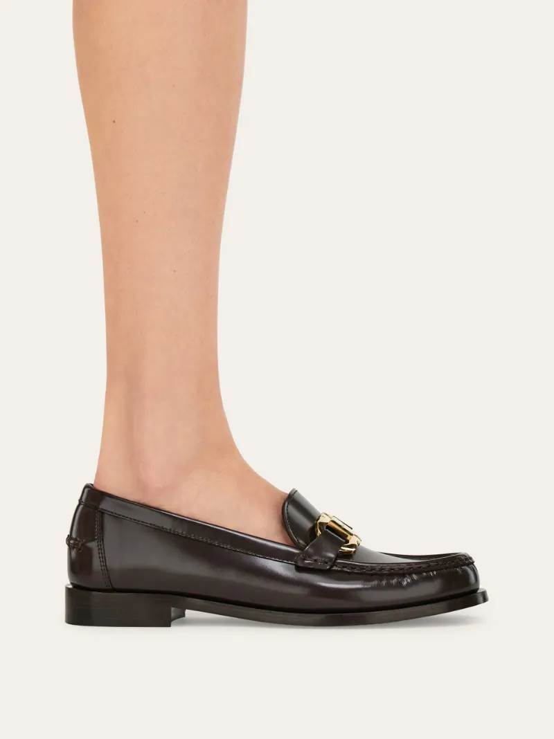 Moccasin With Gancini Ornament