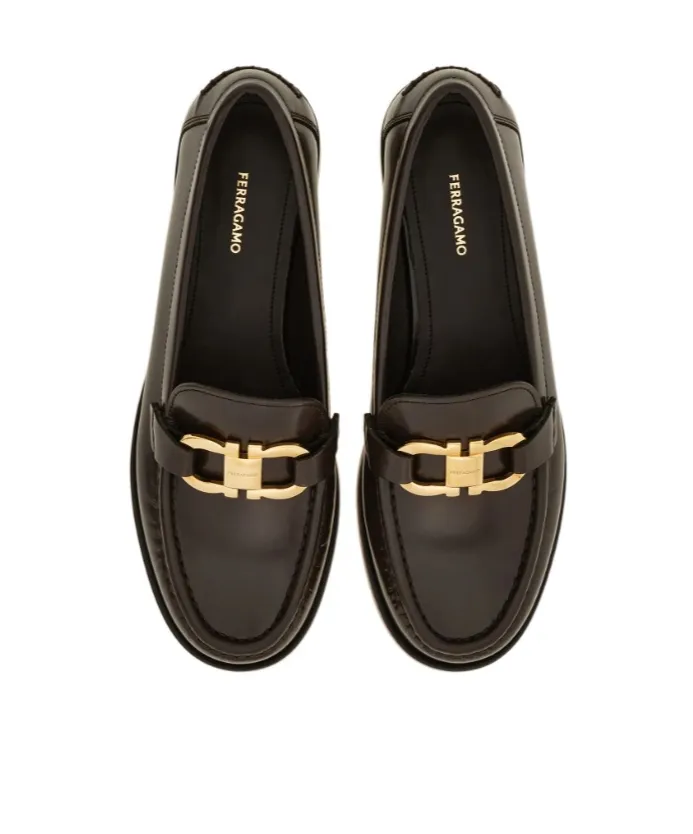 Moccasin With Gancini Ornament