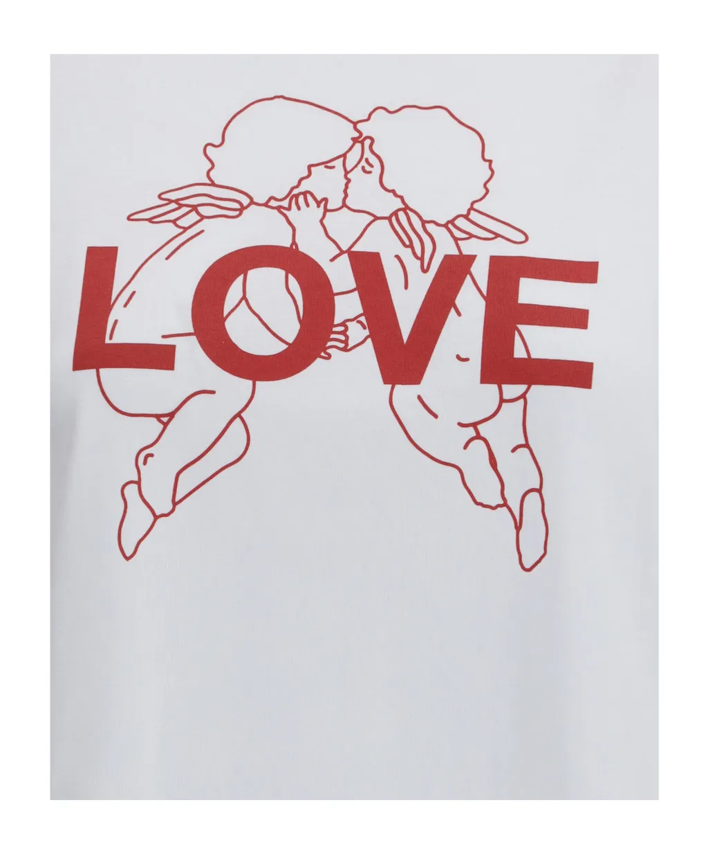 Fiorucci Kissing Angels Graphic T-Shirt