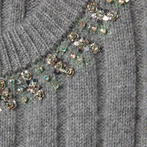 Rib Soft Wool And Cashmere Top