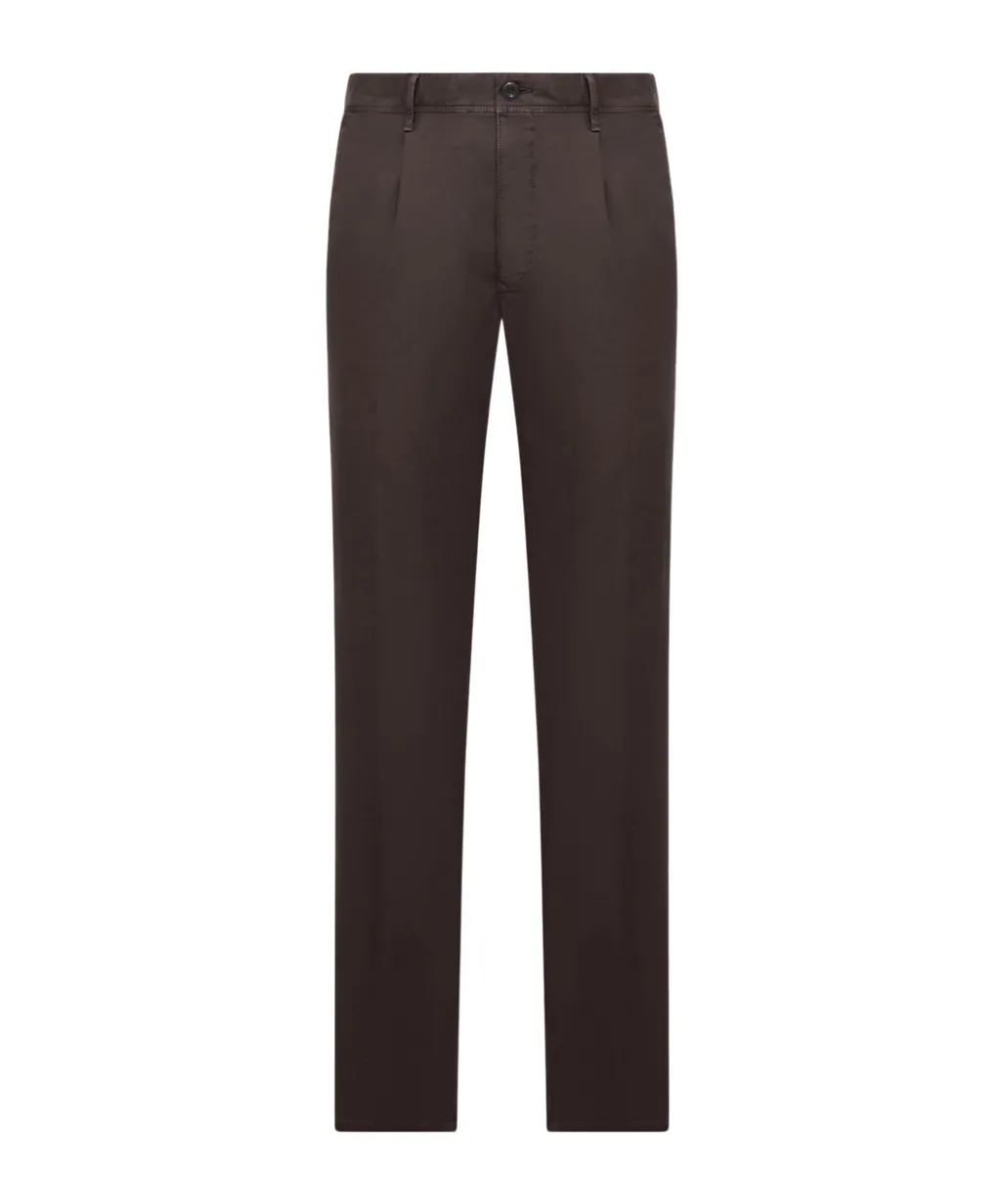 Pleated-Front Trousers