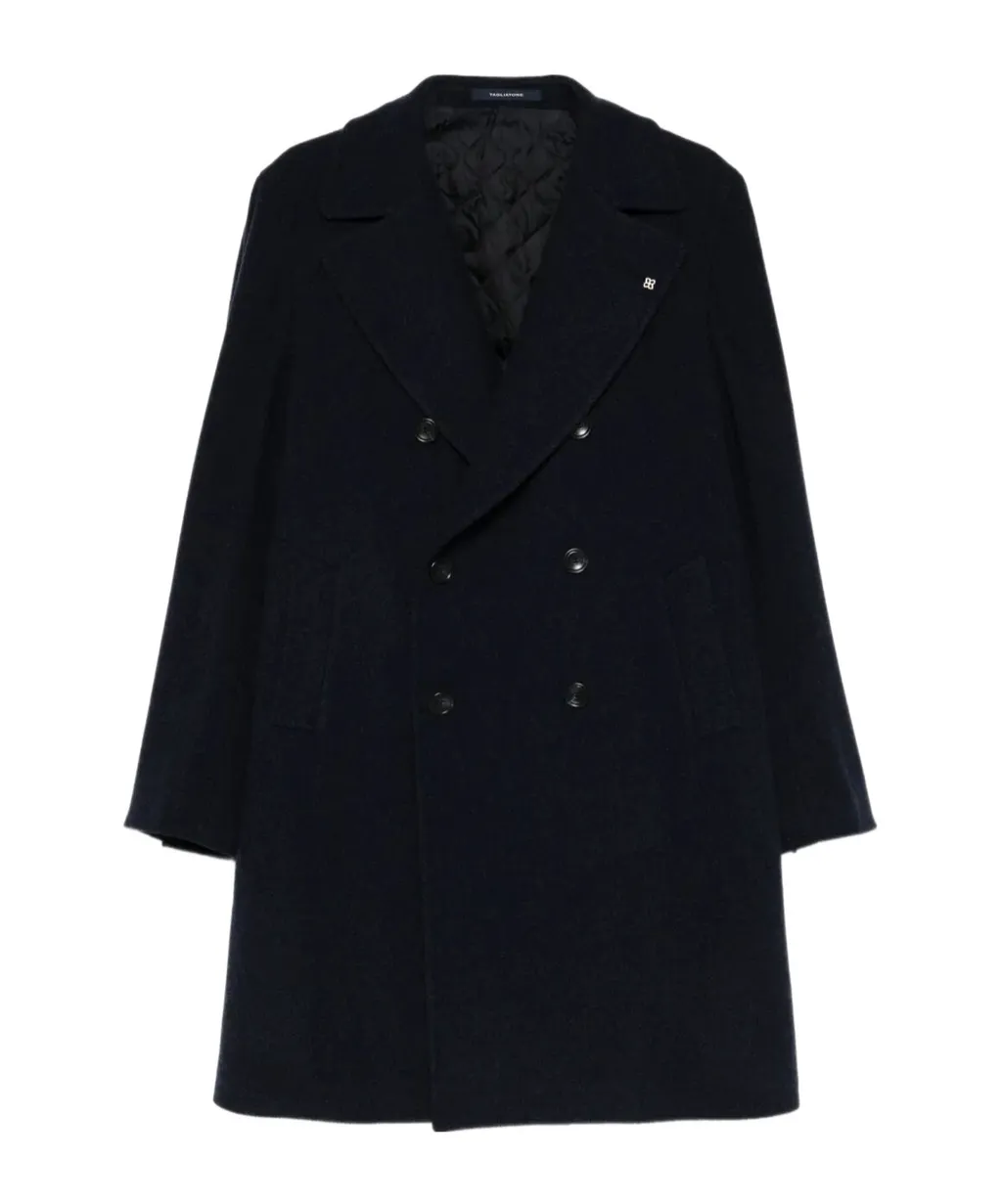 Double-Breasted Wool Coat