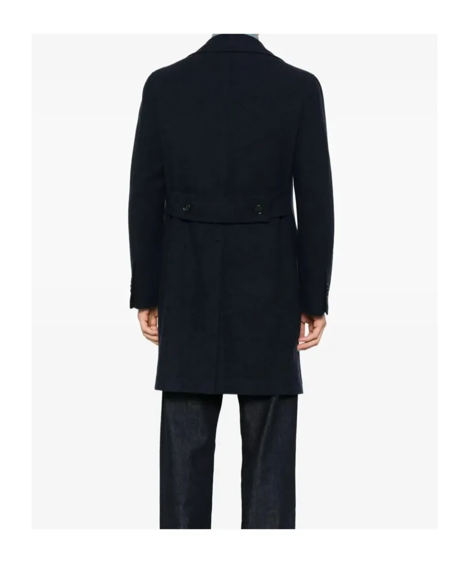 Double-Breasted Wool Coat