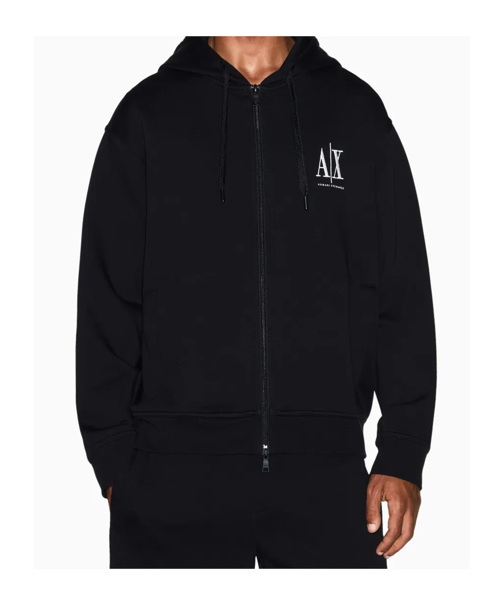 Armani Exchange Logo Hoodie