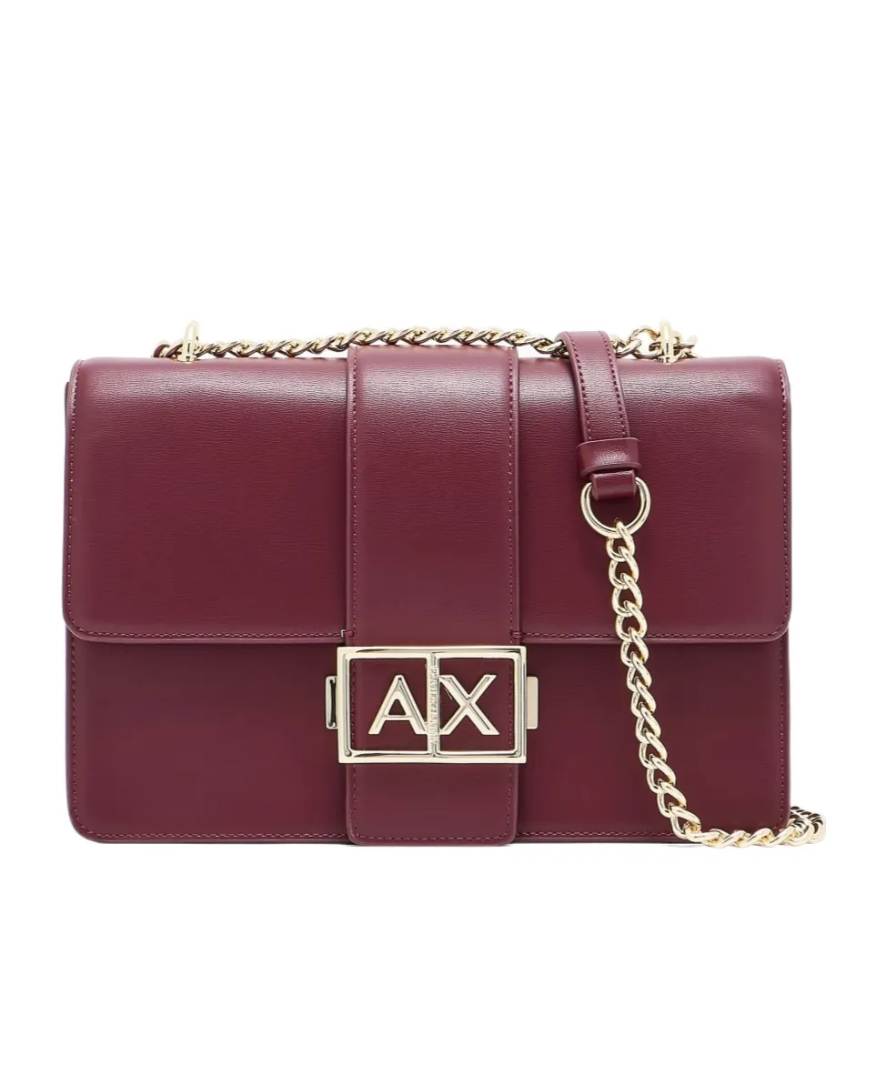Armani Exchange Chain-Link Crossbody Bag