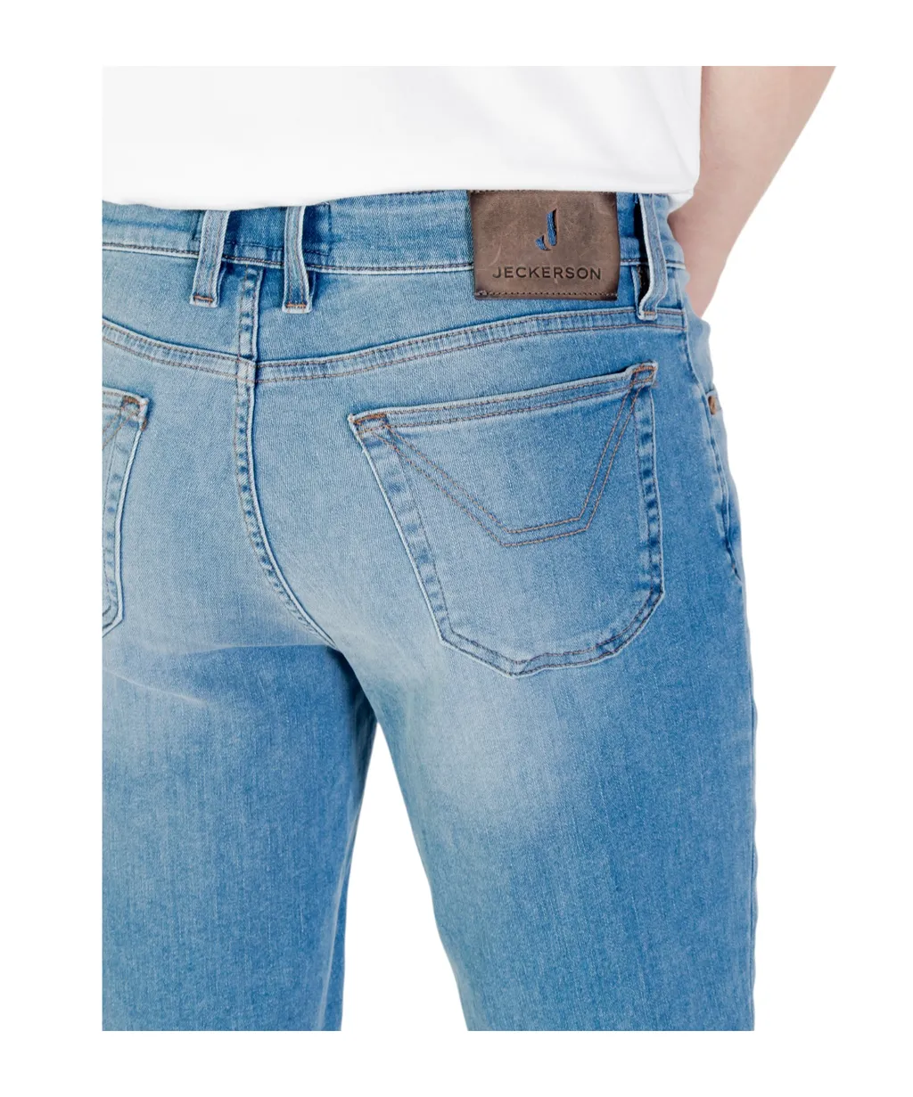 Denim Shorts With Belt Loops