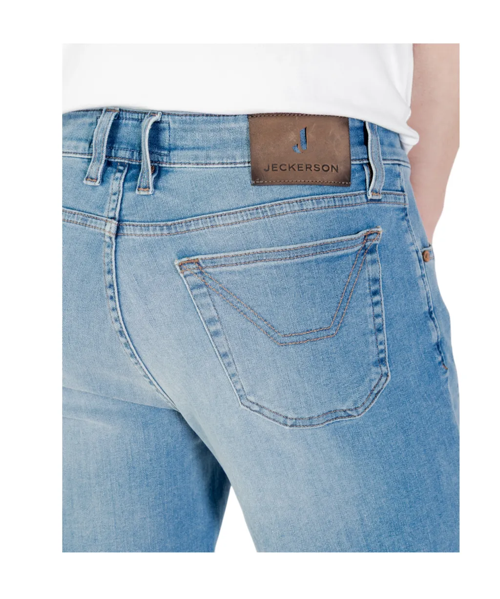 Denim Shorts With Belt Loops