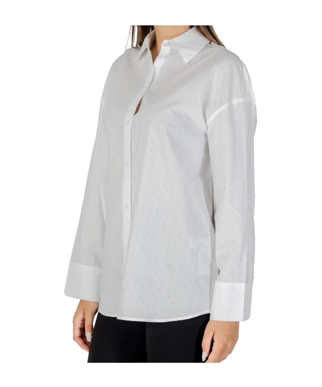 Collared Long-Sleeved Shirt