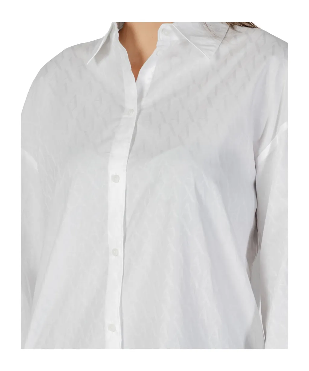 Collared Long-Sleeved Shirt