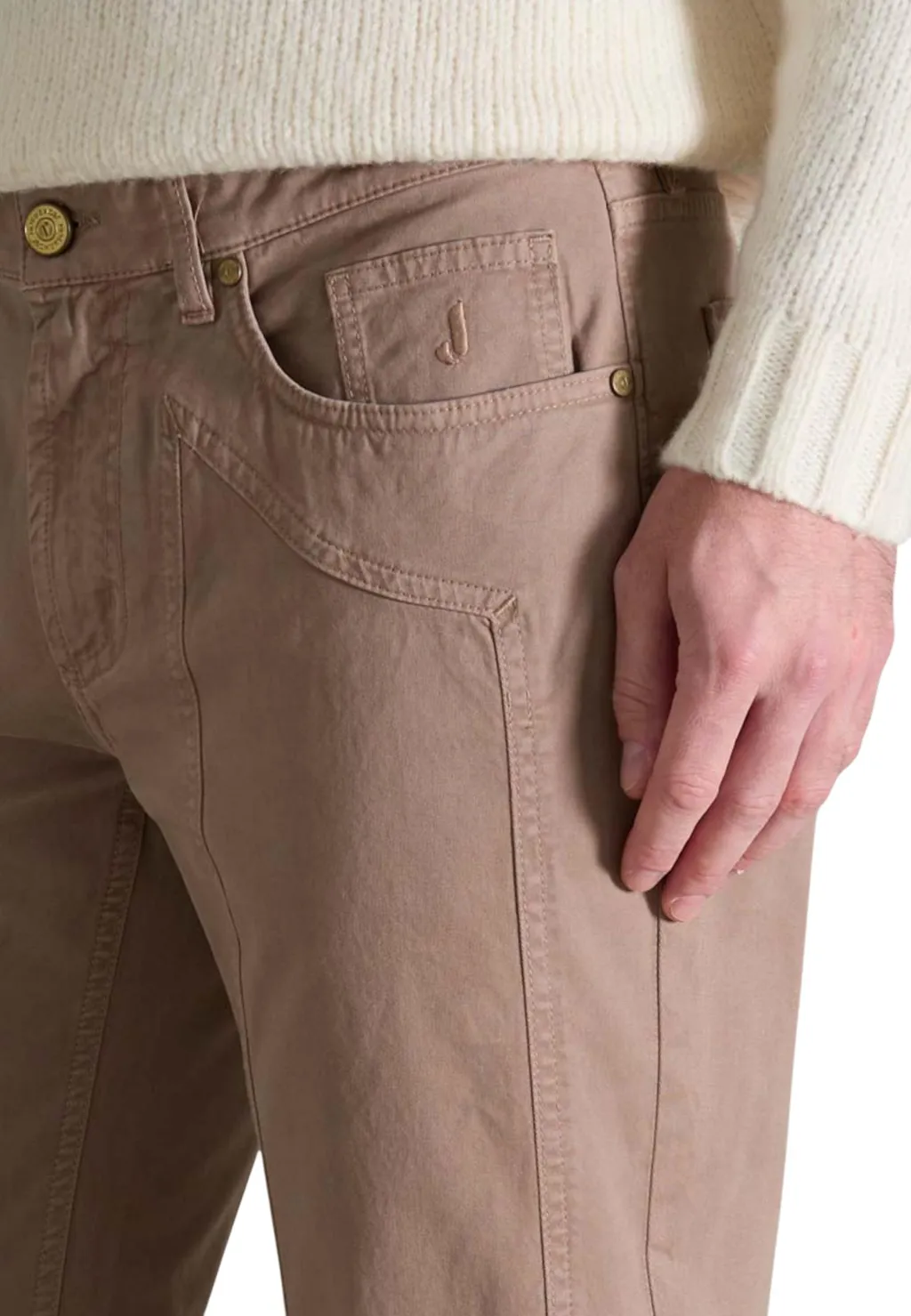 Casual Pants With Belt Loops