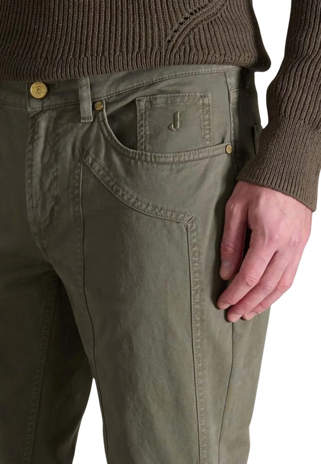 Casual Pants With Belt Loops