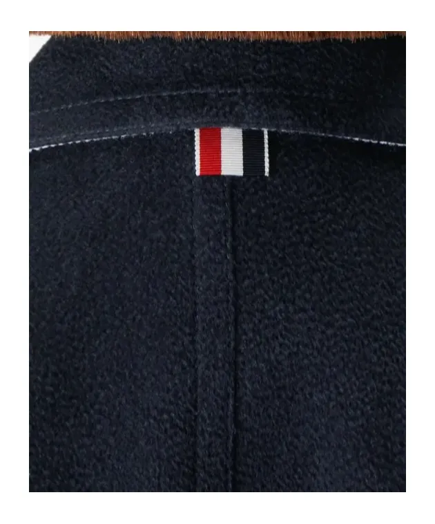 Thom Browne Pziberline Oversized Peacoat