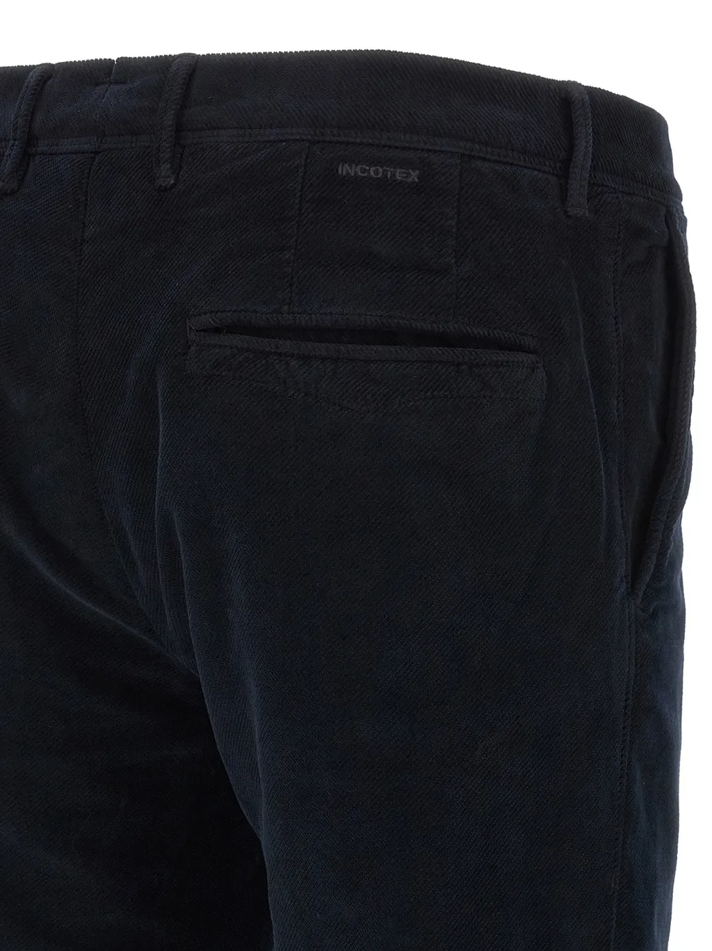 Incotex Diagonal Velvet Pants