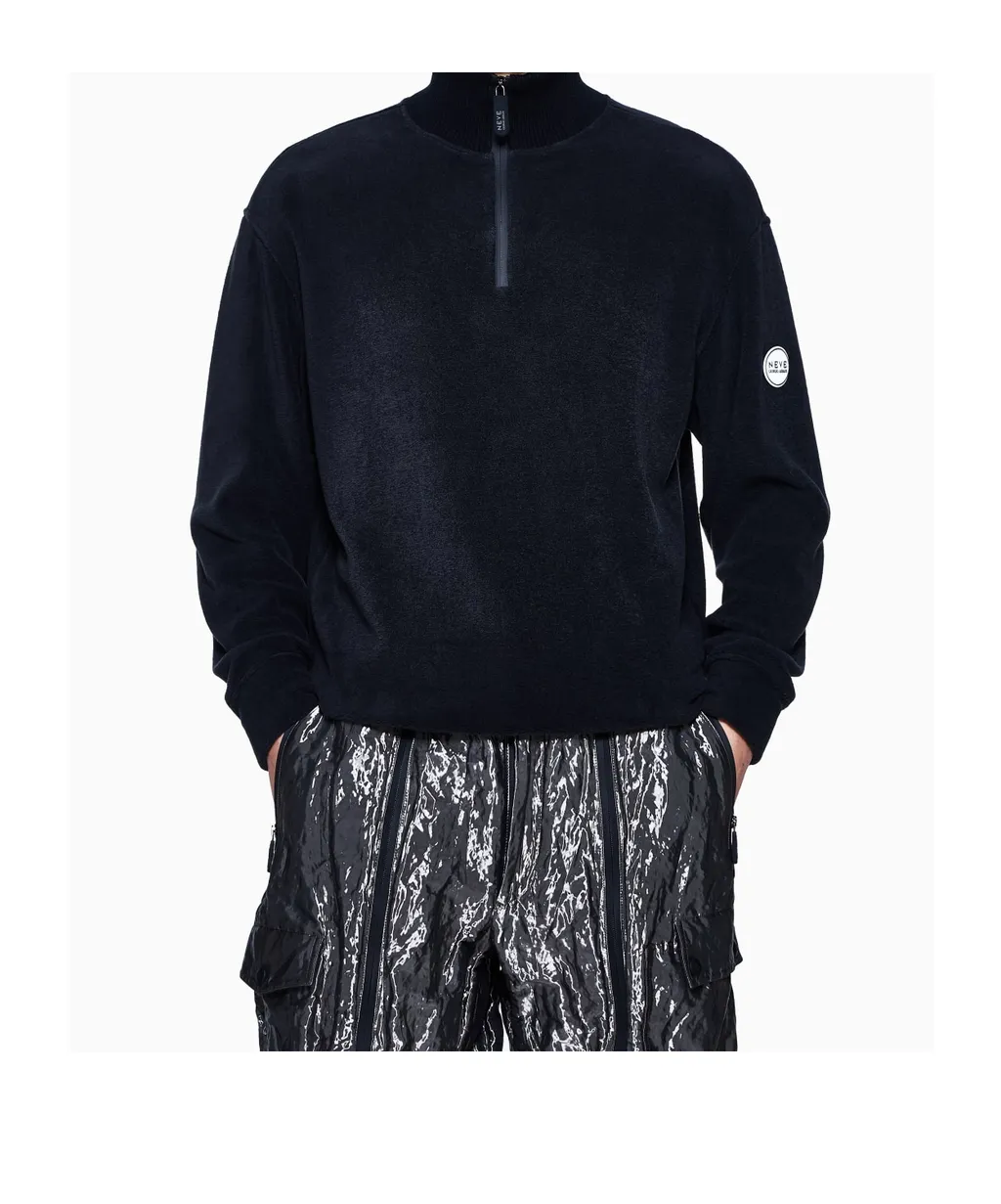 Giorgio Armani Half-Zipped High Neck Jumper