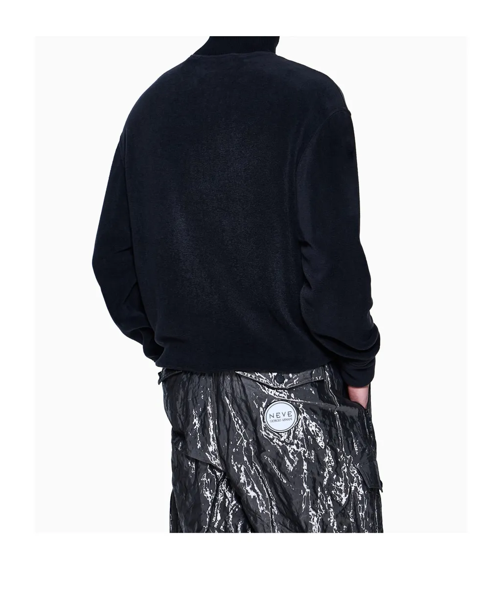 Giorgio Armani Half-Zipped High Neck Jumper