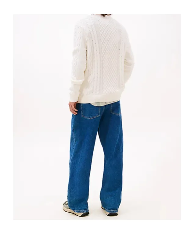 Tommy Jeans Tommy Badge Cable Knit Slim Jumper