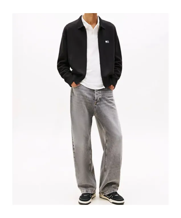 Relaxed Zip-Thru Sweatshirt