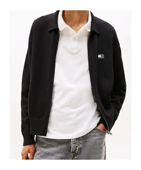 Relaxed Zip-Thru Sweatshirt