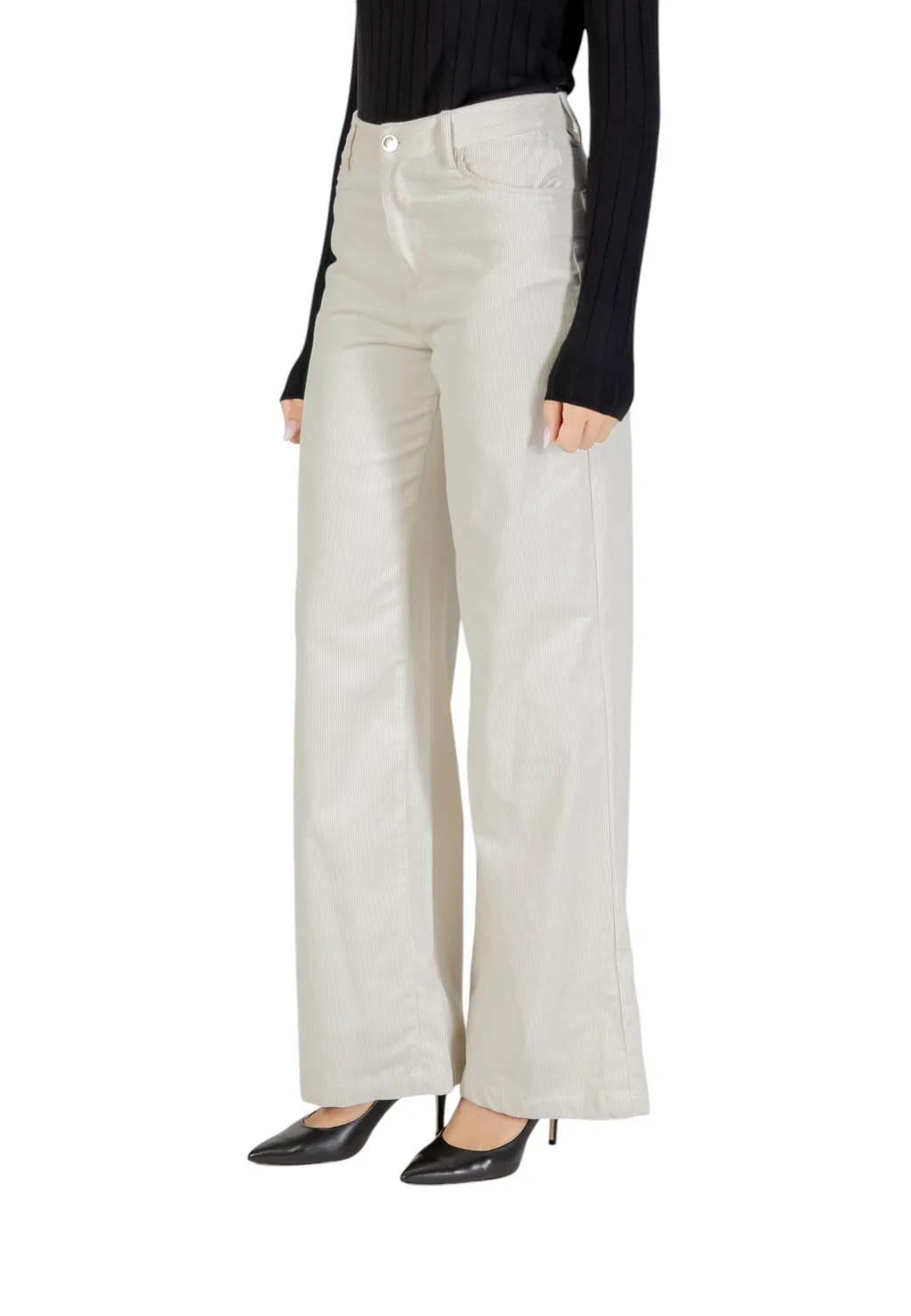 Liu Jo Wide-Leg Corduroy Trousers