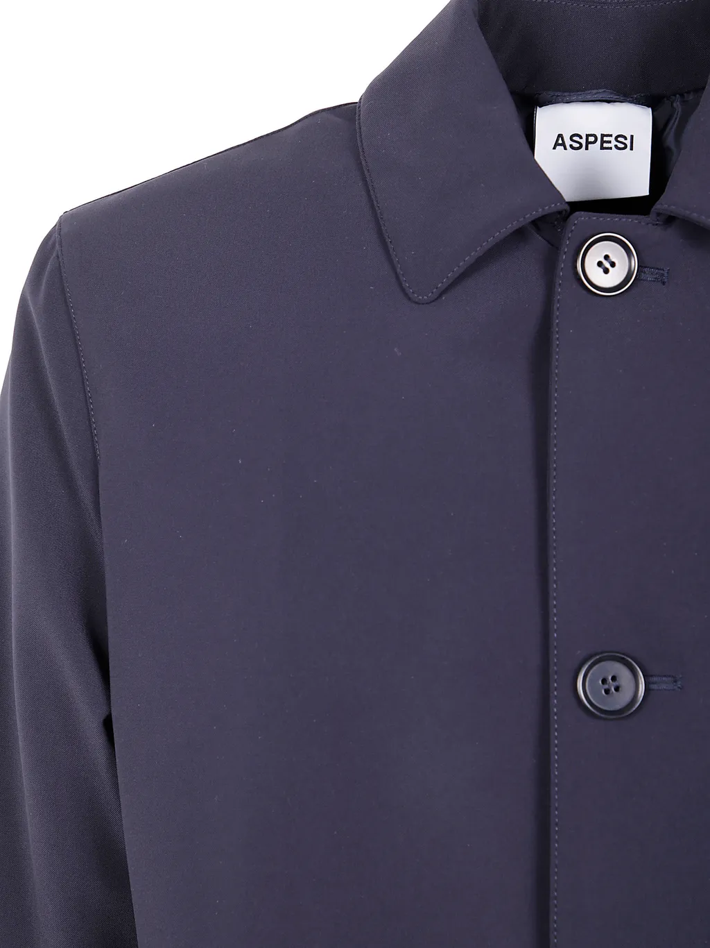 Buttoned Trench Coat