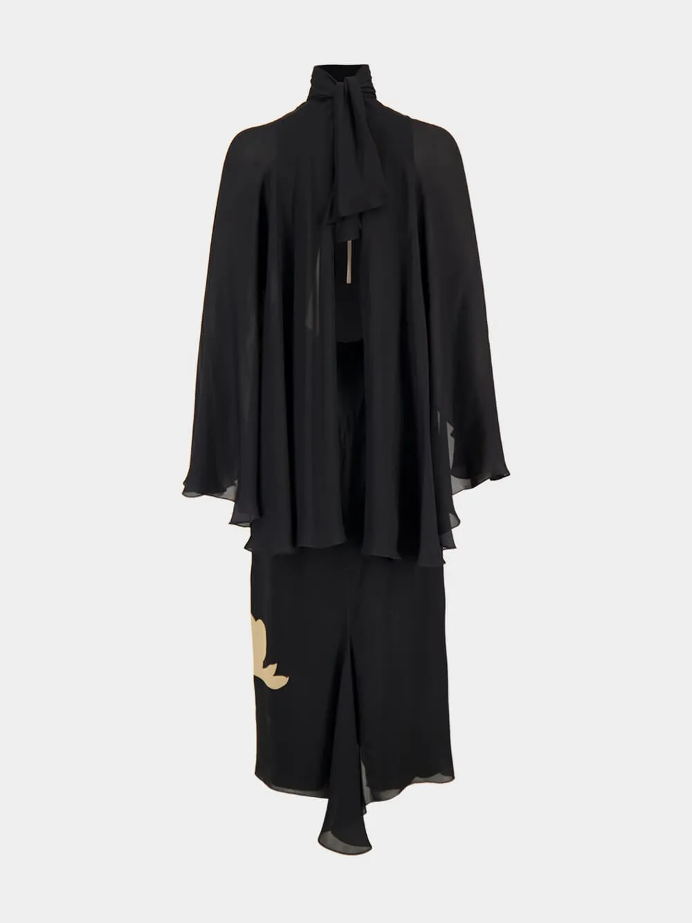 Post Treasured Floral Midi Dress