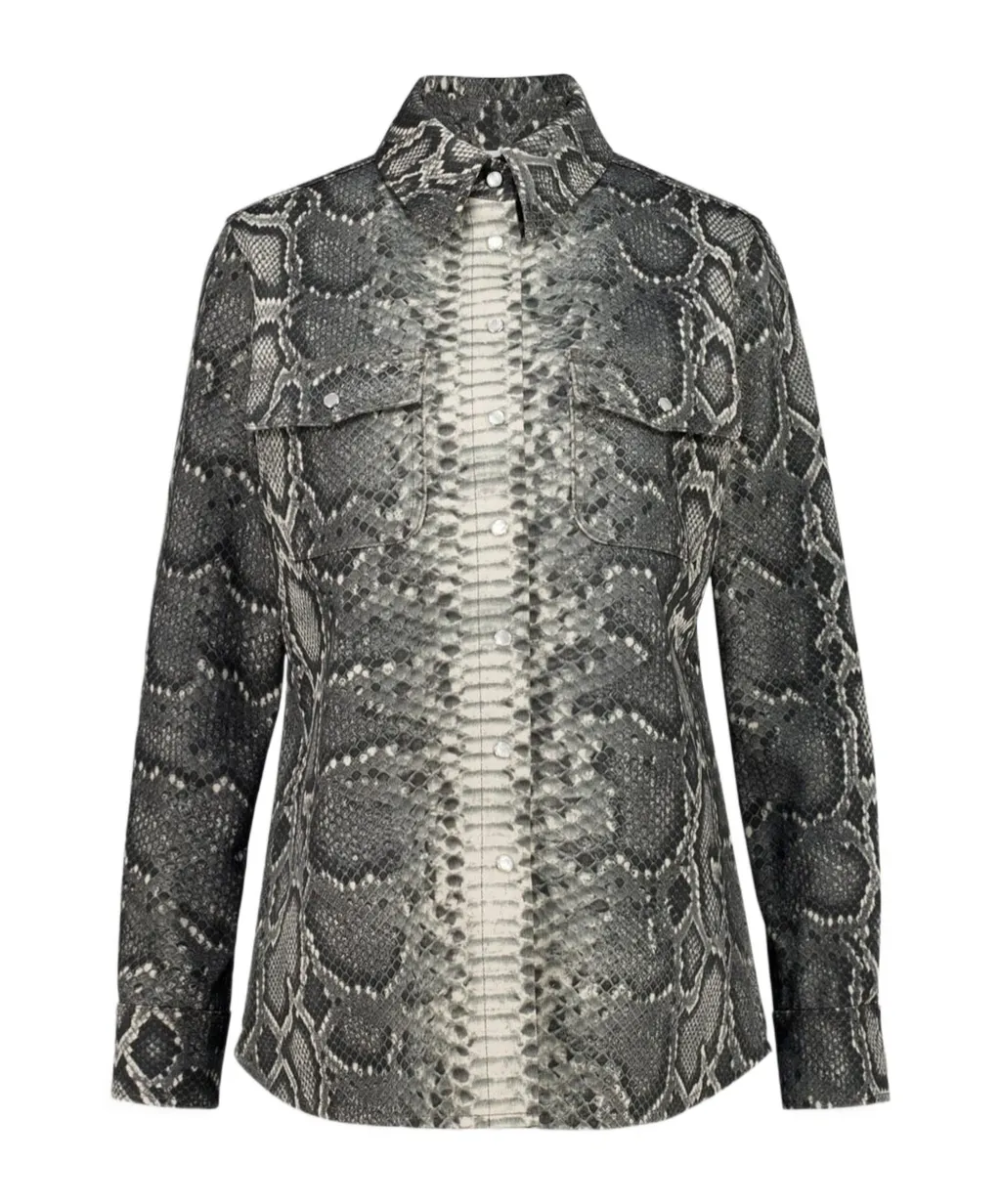 Snake Print Shirt