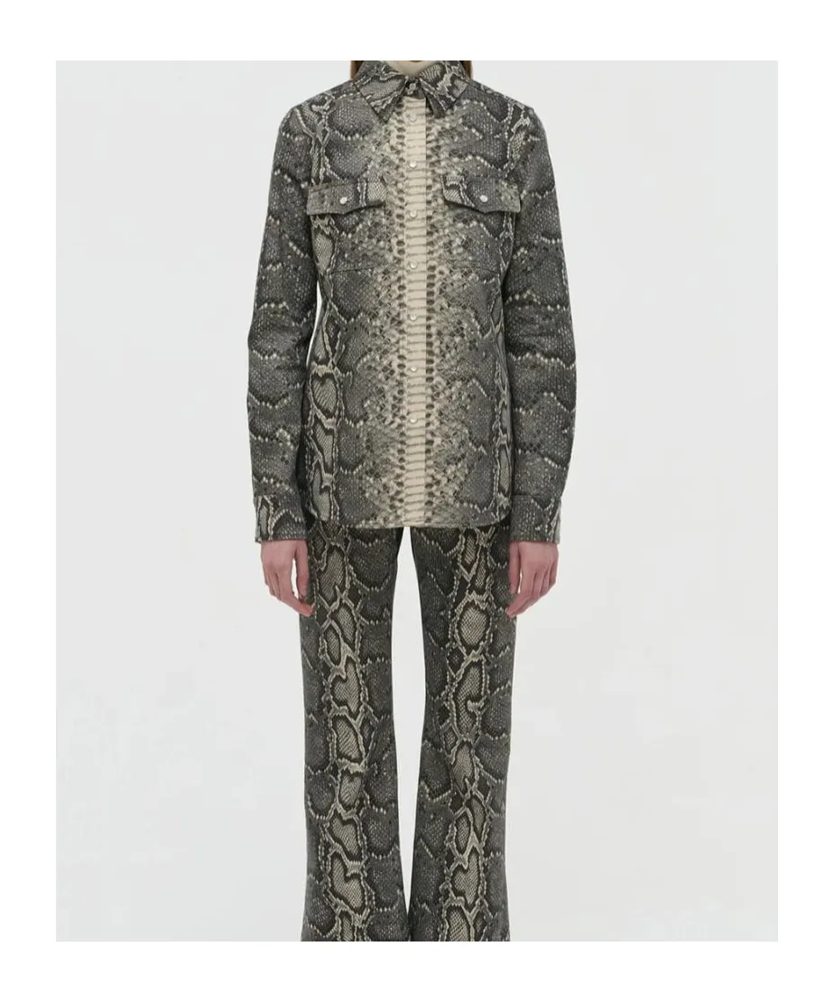 Snake Print Shirt