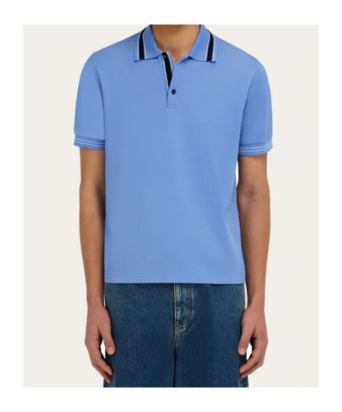 Ferragamo Short-Sleeved Polo Shirt