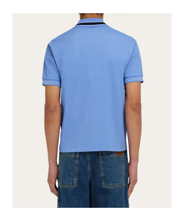 Ferragamo Short-Sleeved Polo Shirt