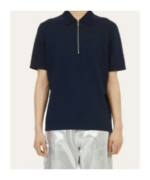 Ferragamo Logo Embroidered Polo Shirt