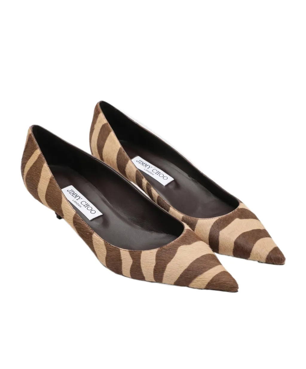 Pointed-Toe High Heels