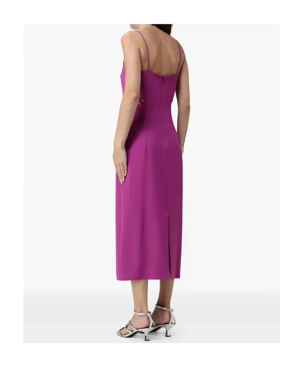 Cut-Out Midi Dress