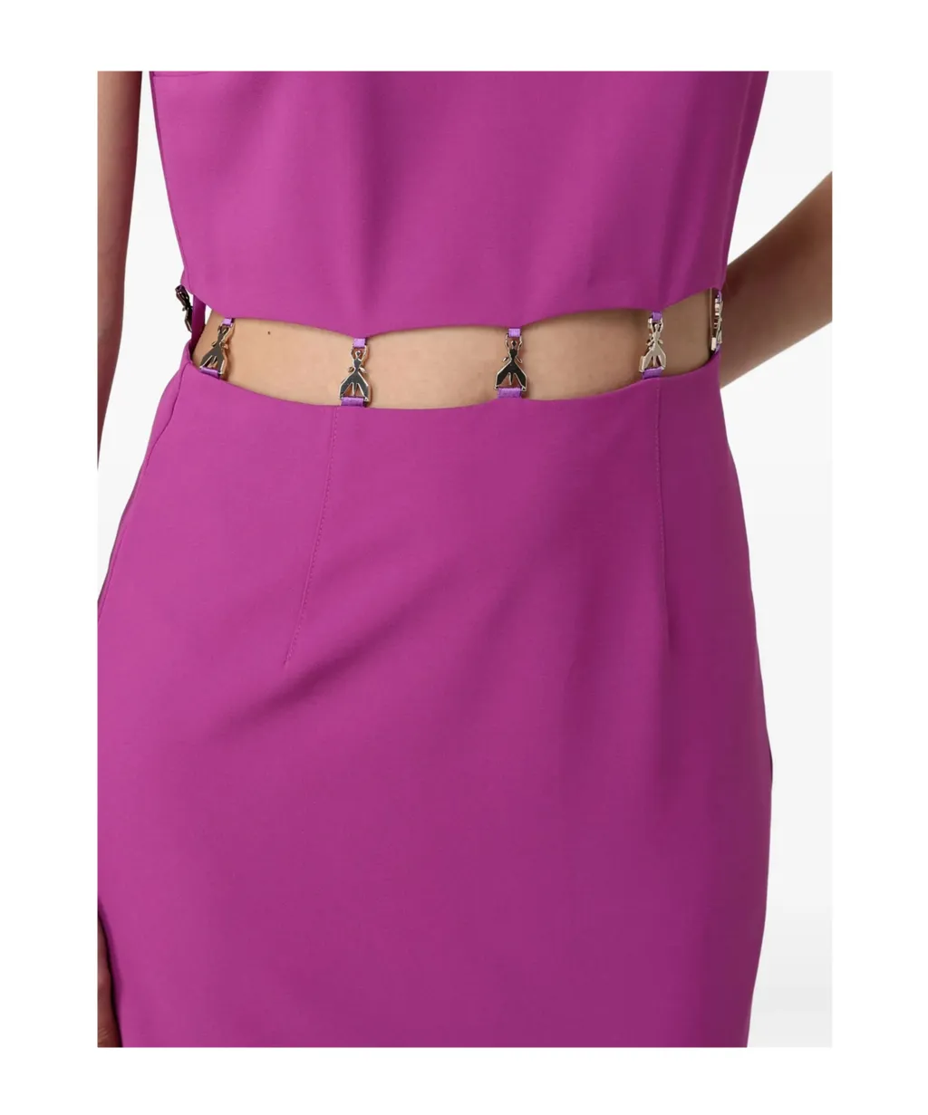 Cut-Out Midi Dress