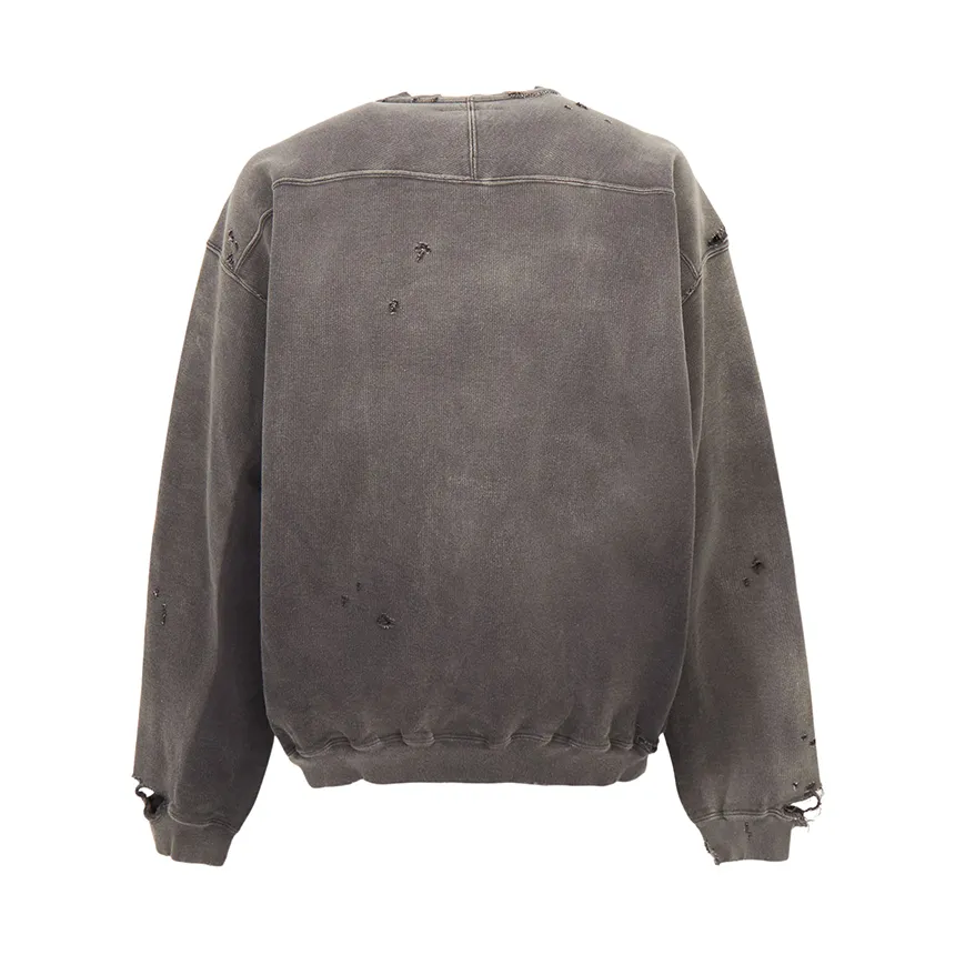 Maison Mihara Yasuhiro Sun Faded Crewneck Sweater