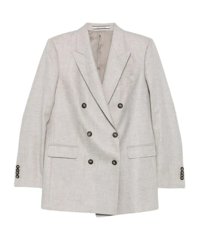 Long-Sleeved Suit Jacket