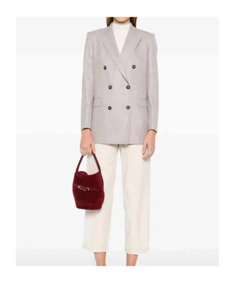 Long-Sleeved Suit Jacket