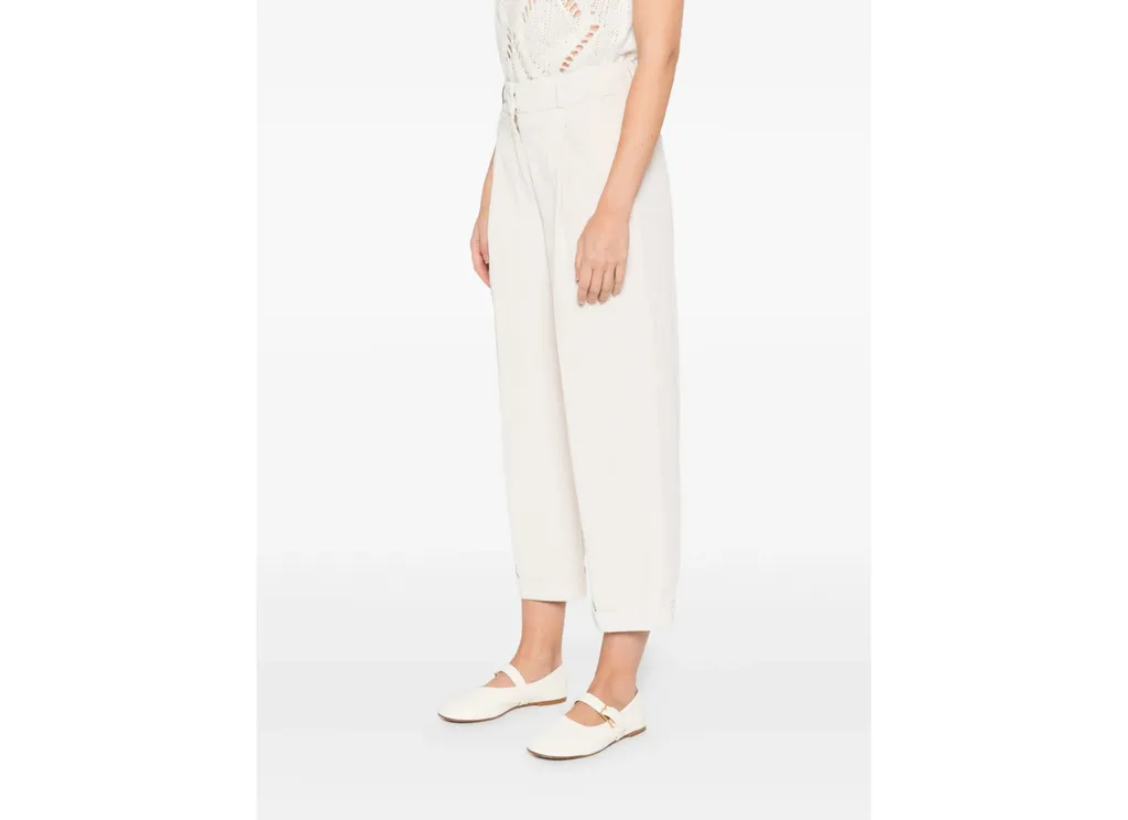 Corduroy Tapered Trousers